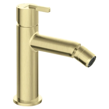 Bateria bidetowa Deante Silia BQS R30M  złoto szczotkowane