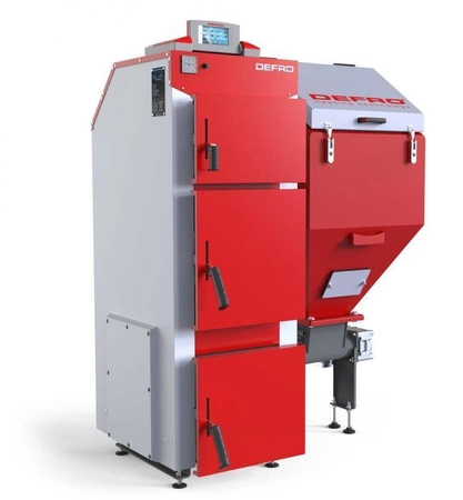 Kocioł automatyczny 5 klasa KOMFORT EKO LUX 20 kW PRAWY na paliwo stałe DEFRO KCO-KE-20-LUX-P-C45