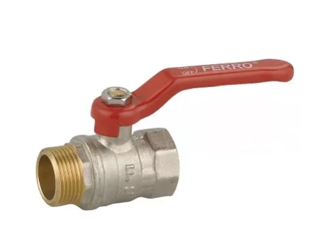 Zawór kulowy FERRO KPS41 wodny fi 32 nakrętno-wkrętny