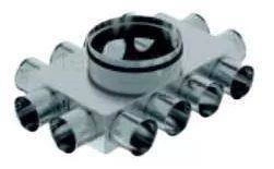 12X75/160 Skrzynka rozdzielcza 12x izolowana SPIROFLEX SX-WP12X75/160SRI