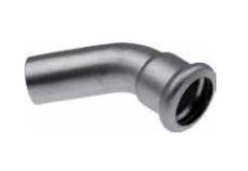 INOX kolano nyplowe FI 28 45 KAN-therm 1609068076