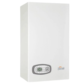 Kocioł gazowy Ferroli 0DCC4YWA DIVATECH C24 D LN dwufunkcyjny z otwartą komorą spalania