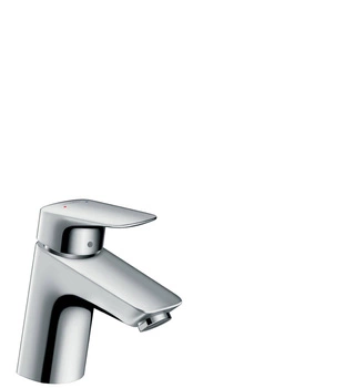Logis Jednouchwytowa bateria umywalkowa 70 z kpl. odpływowym Push-Open HANSGROHE 71077000