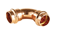 Łuk dwukielichowy 90º 15 mm do gazu IBP PG5002 0150000