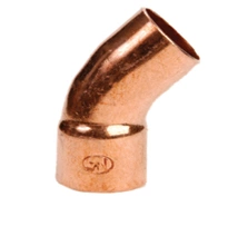 5000 Łuk Jednokielichowy 45° 22 mm IBP 5040 022000000