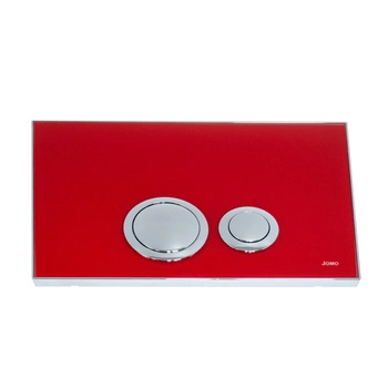 Przycisk spłukujący ELEGANCE szkło czerwone Werit 167-29001240-00