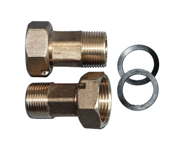 Komplet śrubunków do wodomierza DN32 BMETERS RAC32