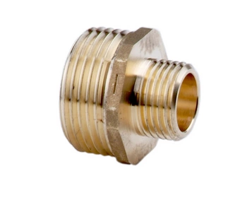 Nypel redukcyjny mosiężny 1/2