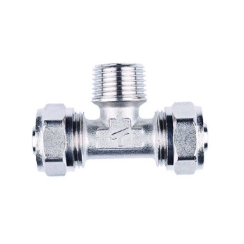 Trójnik skręcany wkrętny GZ, rozm. 16 x 1/2