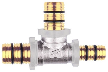 Zaciskowy trójnik Tweetop  KEL PT 1620x2025x1620  PEX/ PEX/ PEX  20x25x20