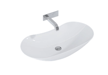 Umywalka PIATO 73x38 blat, ceram white ELITA RE040730128060