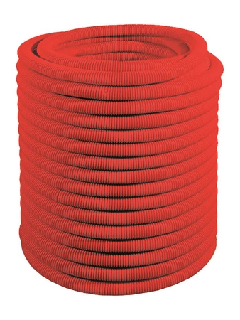 Rura osłonowa Kan-therm 1700049069 karbowana 20 mm czerwona zwój 50 m