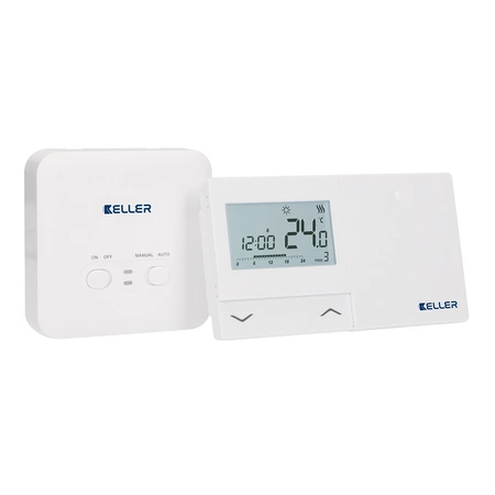 Regulator temperatury ENGO KEL 764756 programowany, bezprzewodowy Controls
