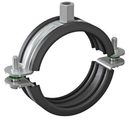 Obejma DUO Niczuk UPGD-4BK pojedyncza z okładziną FI 100 (108-115)