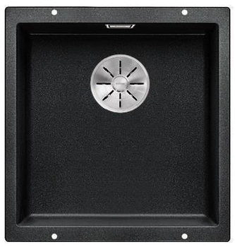 Komora SUBLINE 400-U Silgranit PuraDur Antracyt, InFino BLANCO 523422