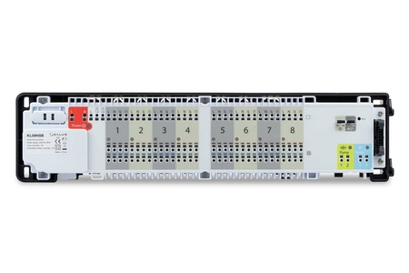 Przewodowa listwa centralna do sterowania ogrzewaniem podłogowym (8 stref), 230V KL08NSB SALUS