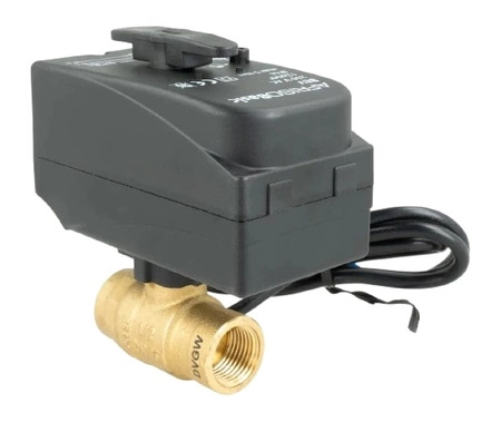 Zawór kulowy z siłownikiem BEV Afriso 9021100 2-drogowy DN15 Rp1/2