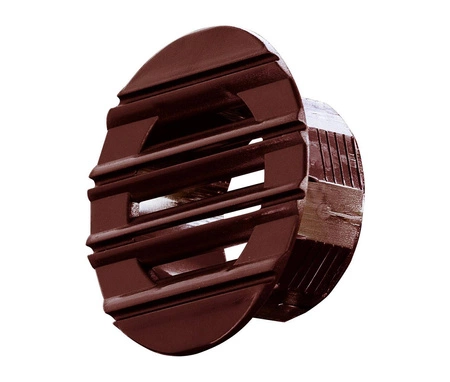 Wentylacja DOSPEL 007-0702 RD 40 rozeta drzwiowa brązowa