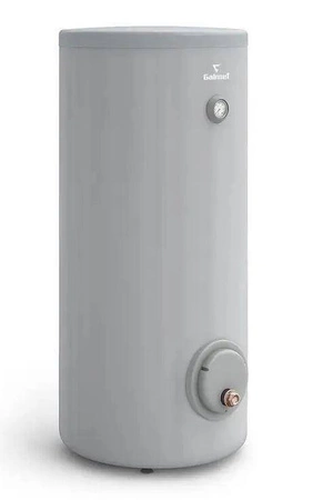 Wymiennik c.w.u. do pomp ciepła Galmet SGW(S) Tower Grand 250 26-258107 z wężownicą spiralną 2.4m2, emaliowany, stojący - poliuretan, PVC