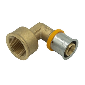 Kolano 90° mosiężne GW Press - 20 Rp3/4