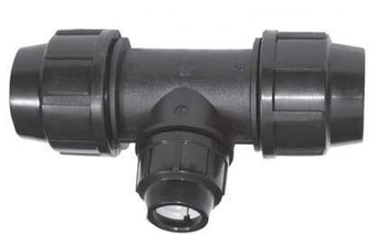 Trójnik PE-PE-PE redukcyjny FI 40/25 MPJ