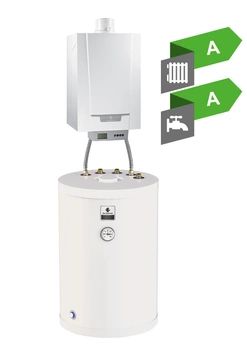 MCR3 evo 35T/SRK100 Kocioł gazowy kondensacyjny z podgrzewaczem c.w.u. DE DIETRICH 7716671100K