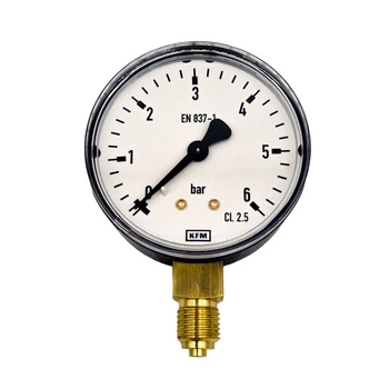 MANOMETR  111.10.063 6 BAR DOLNY G1/4B TWORZYWO 7431558