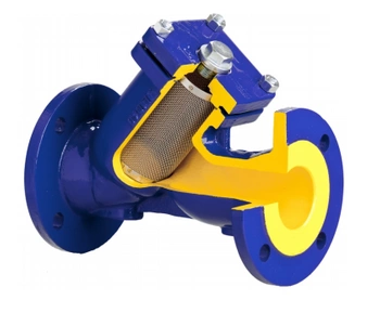 Filtr FIG.821 FI 65 - WD (osadnik) z korkiem