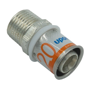 S-Press PLUS Złączka z gwintem zewn. 20-R1/2