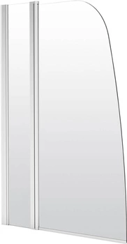 Parawan nawannowy ALPINIA szkło transparentne z powłoką 115x140cm DEANTE KGA_073P