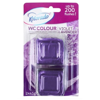 Kostka WC fioletowa lawenda Hal Colour Duopack  2X45G WCC32