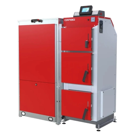 Kocioł Defro KCO-KE-14-EP-L Komfort Ekopell 14 kW na paliwo stałe 5 klasa lewy