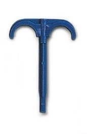 Hak do rur plastikowy podwójny - 12-26 L = 77 mm 100 szt. KAN-therm 1700112003