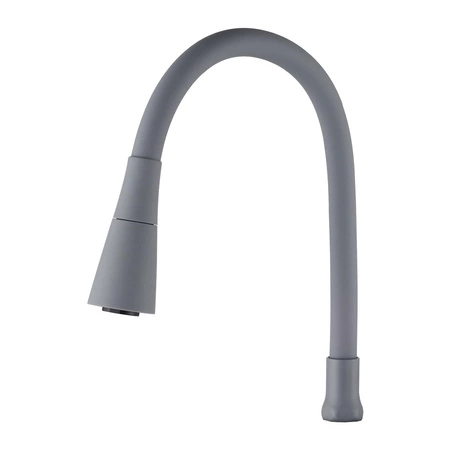 Dwufunkcyjna elastyczna wylewka Invena sc-b1-225-l do baterii zlewozmywakowej plus, szara