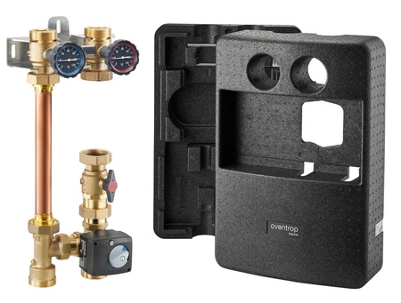 Regumat OVENTROP 1355270 z zaworem kulowym pompowym i mieszczem bez pompy M3-180 plus DN 32