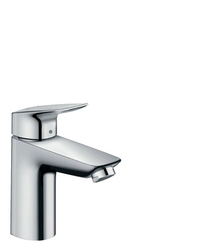 Logis Jednouchwytowa bateria umywalkowa 100 z kpl. odpływowym Push-Open HANSGROHE 71107000