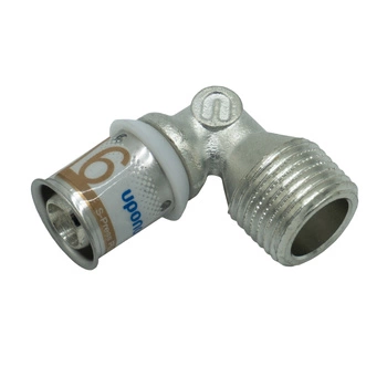 S-Press PLUS Kolano z gwintem zewn. 16-R1/2