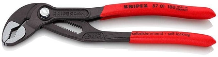 KNIPEX Szczypce do rur COBRA 180mm (87 01 180) LOGO-TOOLS 7.7180