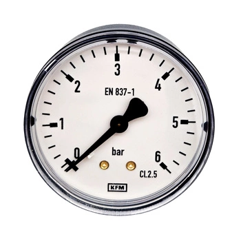 MANOMETR  111.12.063 6 BAR TYLNE M12X1,5 TWORZYWO 7390584