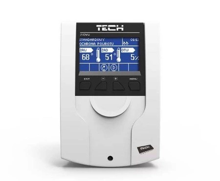 Sterownik instalacji i-1 CWU TECH Sterowniki WG.14.0088 obsługa 1 siłownika + obieg CWU