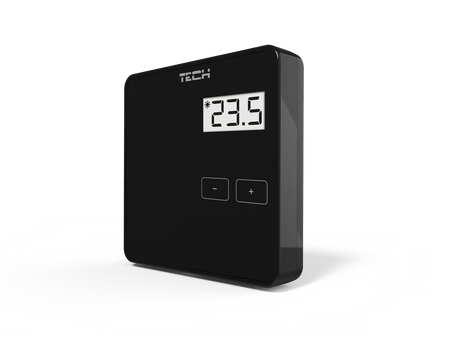 Regulator pokojowy R-8b dwustanowy do listwy L-8 TECH Sterowniki WG.11.0295 bezprzewodowy czarny