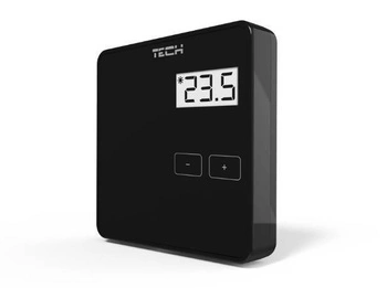 Regulator pokojowy R-10b dwustanowy dedykowany do listwy L-10 TECH Sterowniki WG.11.0281 przewodowy czarny