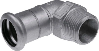 Kolano 90° GZ Inox - 42 R1 1/2