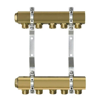 Rozdzielacz mosiężny Keller KEL 102050 do c.o. 1