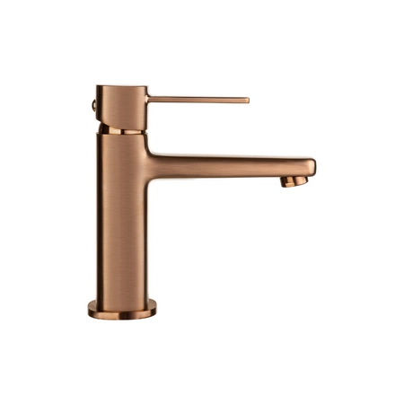 Bateria umywalkowa Invena Glamour BU-02-014-V miedź