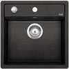 Zlewozmywak DALAGO 5 Silgranit PuraDur Antracyt, korek auto. BLANCO 518521