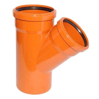 Trójnik kanalizacyjny FI200/160 < 45 PP KACZMAREK 0720183360