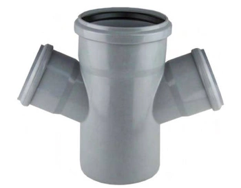 Czwórnik kanalizacyjny jednopł.  FI 50/ 50 < 67 PP niskoszumowy FONICA KACZMAREK 2227152180