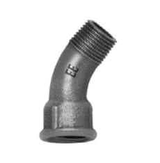 Łuk długi Zawiercie 5907791600806 45° nakrętno wkrętny ocynk fi 1/4 nr 22