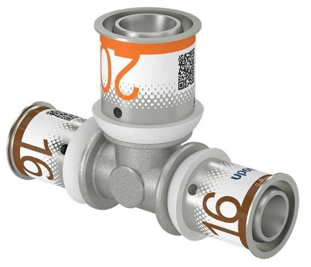 Trójnik redukcyjny 16-20-16 S-PRESS PLUS UPONOR 1070566